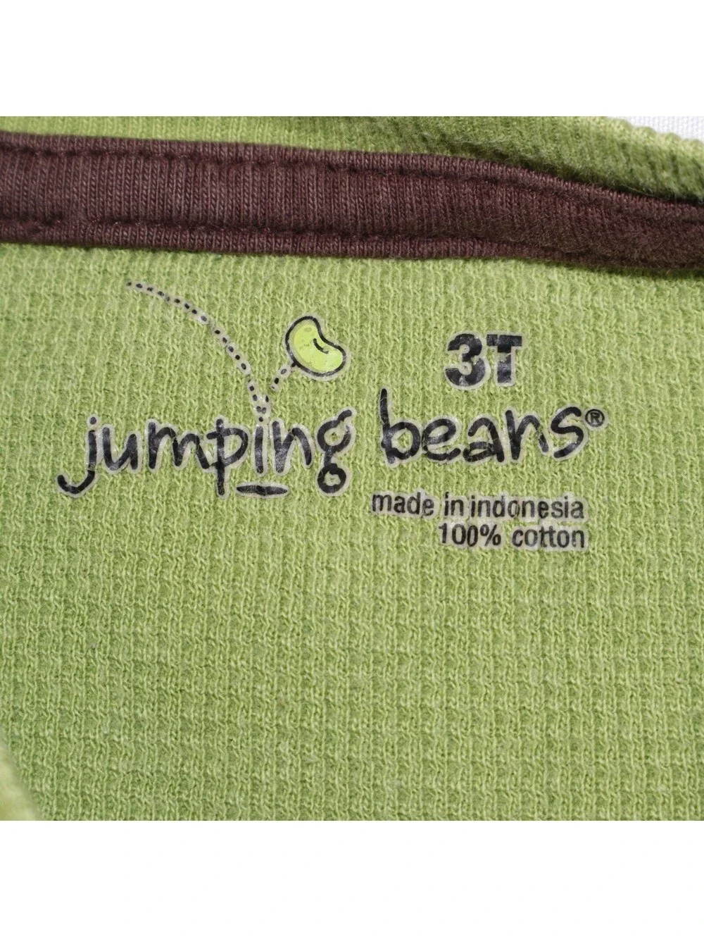 Carter’s & Jumping Beans Boys 3T Long Sleeve Shirts Green Striped 3-Pack